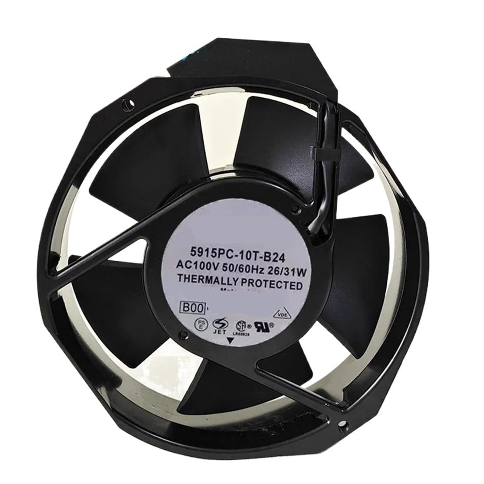 ZVQYSGIW 1pcs 5915PC-10T-B24 AC100V 17238 172 * 172 * 38mm Cooling fan