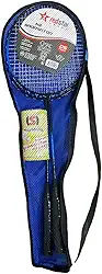 Kit Badminton Esporte 2 Raquetes + 2 Petecas + Bolsa