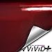 VViViD+ Holographic Weave High-Gloss Vinyl Car Wrap (1ft x 5ft, Red)