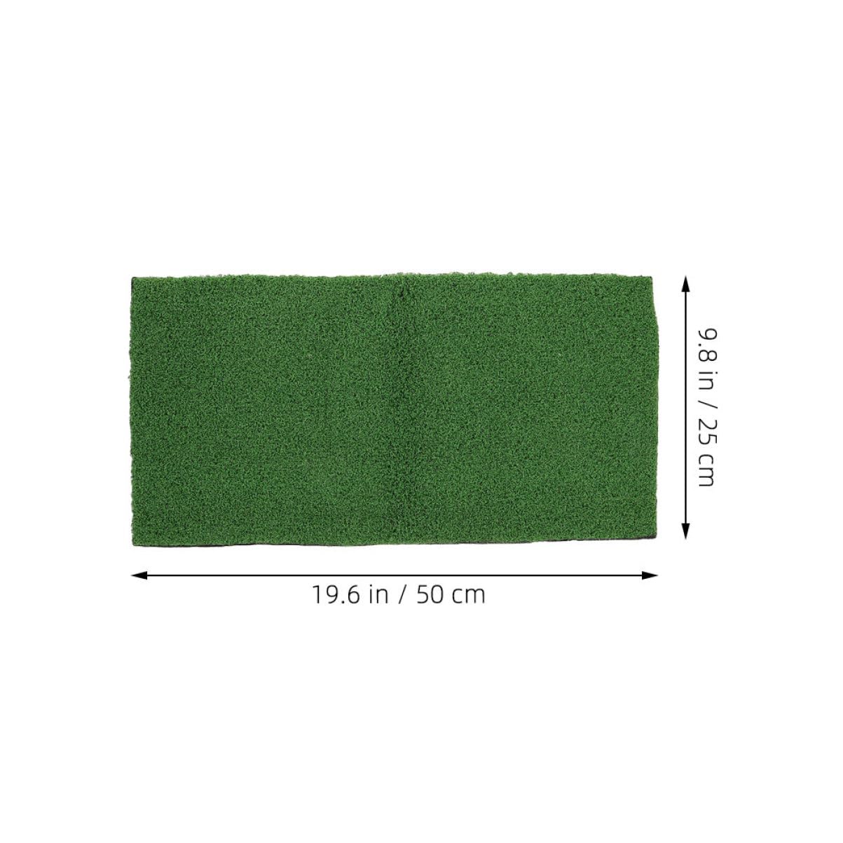Alipis Piattaforma Basking in Erba Artificiale 2 Pezzi, Plastico Verde | Forma Prato, per Habitat Acquatici e Acquari, Design Realistico, Struttura Stabile, Facile da Pulire