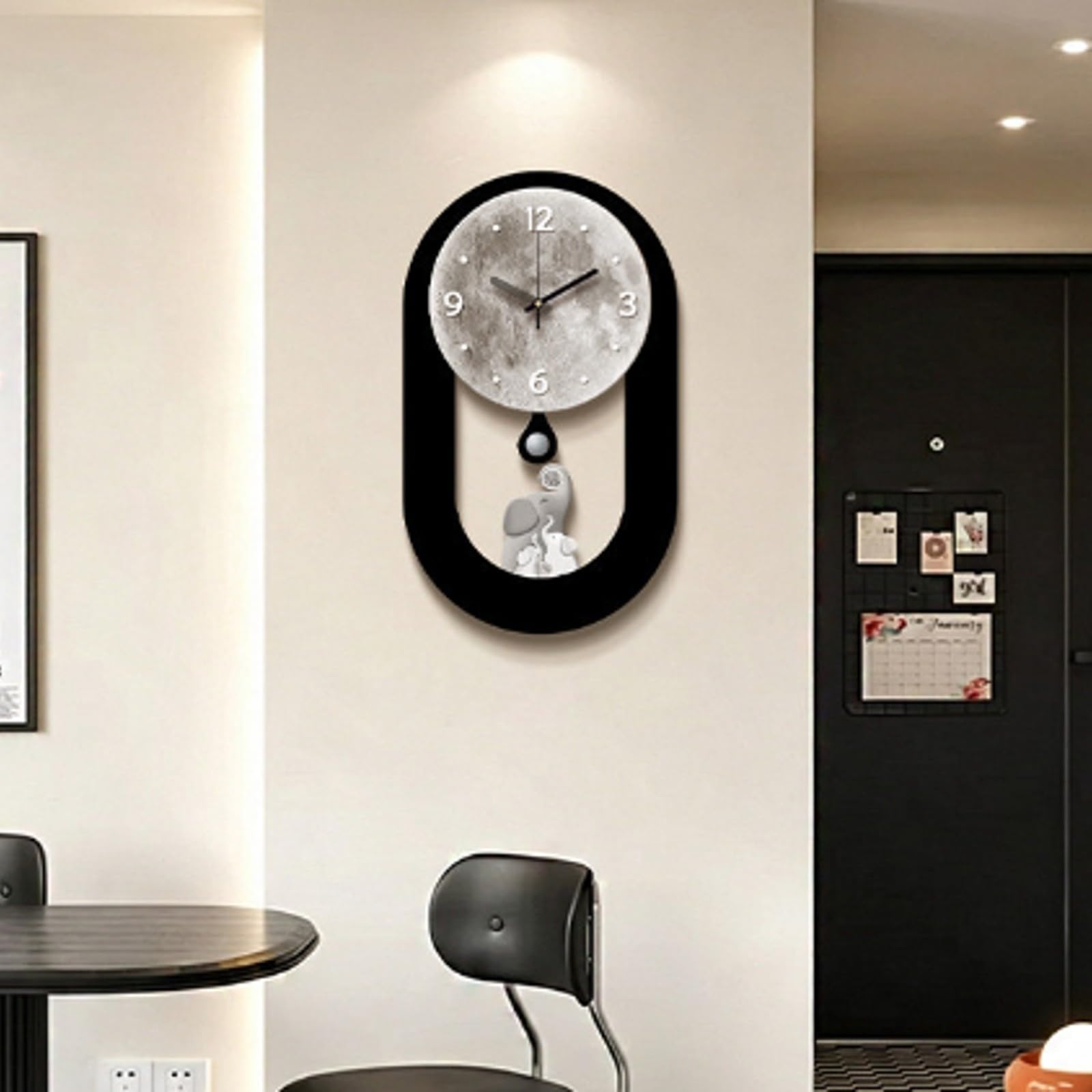 Reloj con Varilla corativa Analógico, Beige Madera
