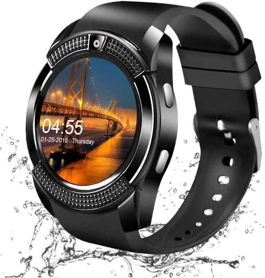 Heypex V8 Sweatproof Bluetooth Smartwatch