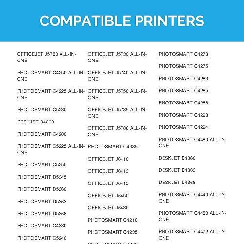 Miniatura 9 de LD Cartucho de tinta remanufacturado de repuesto para HP 75XL CB338WN de alto rendimiento (color) compatible con impresoras HP D4260 D4360 D4363