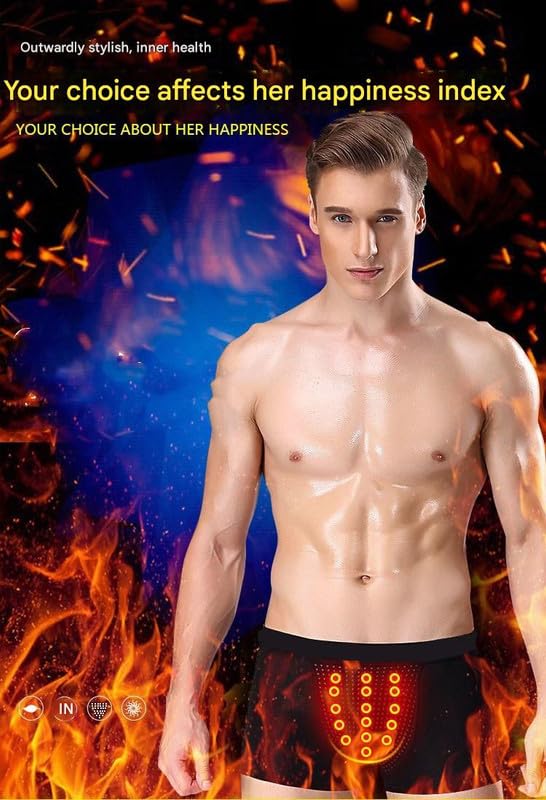 Image of Men's Magnetic Therapy Boxer Briefs | Leakproof Anti-Bacterial 4-Way Stretch Underwear