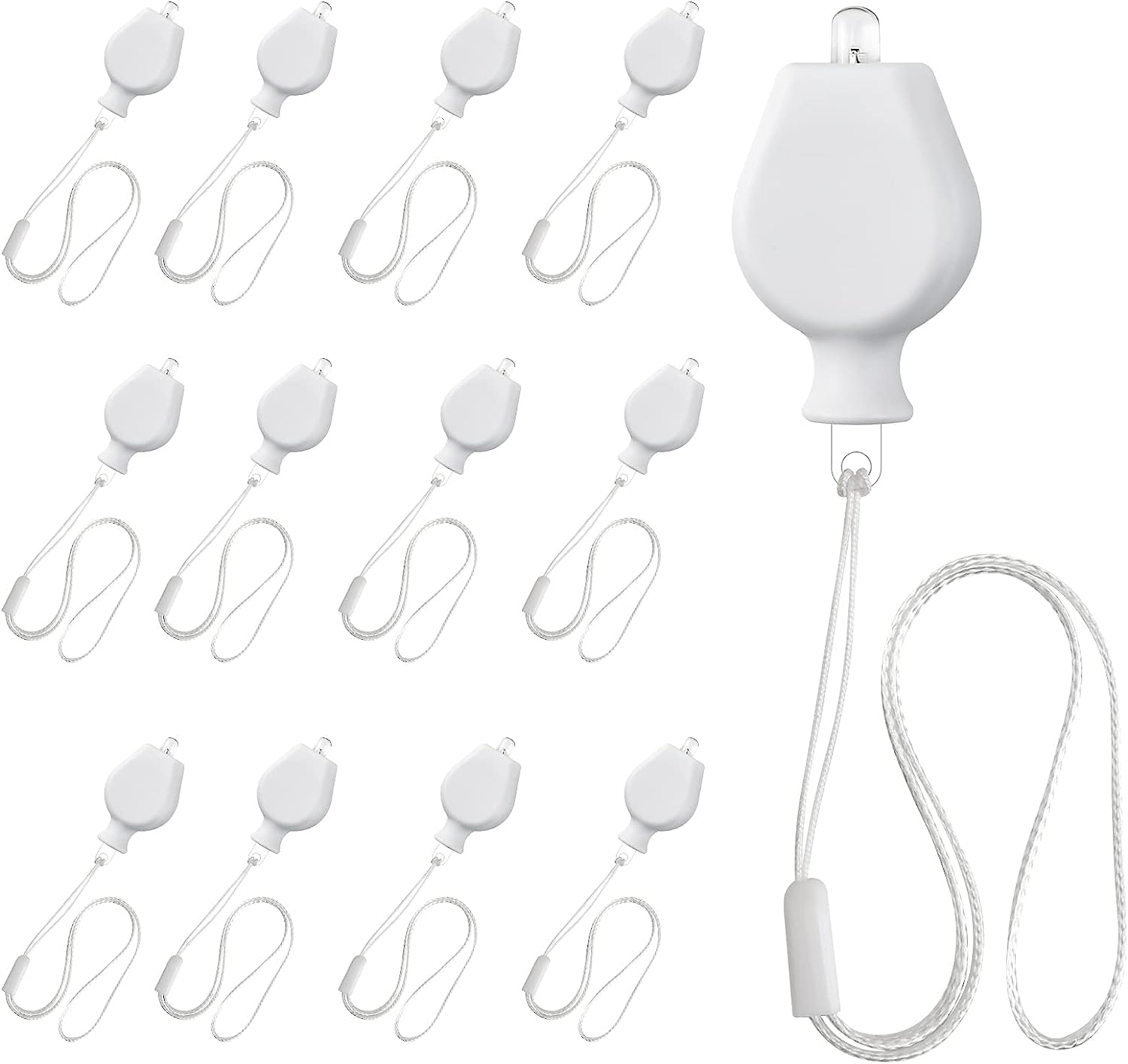 Yizhet LED Ballonlichter 12x Mini Lichter in Lila, Ideal für Lampions, Luftballons, Partys, Hochzeiten, Weihnachten & Halloween