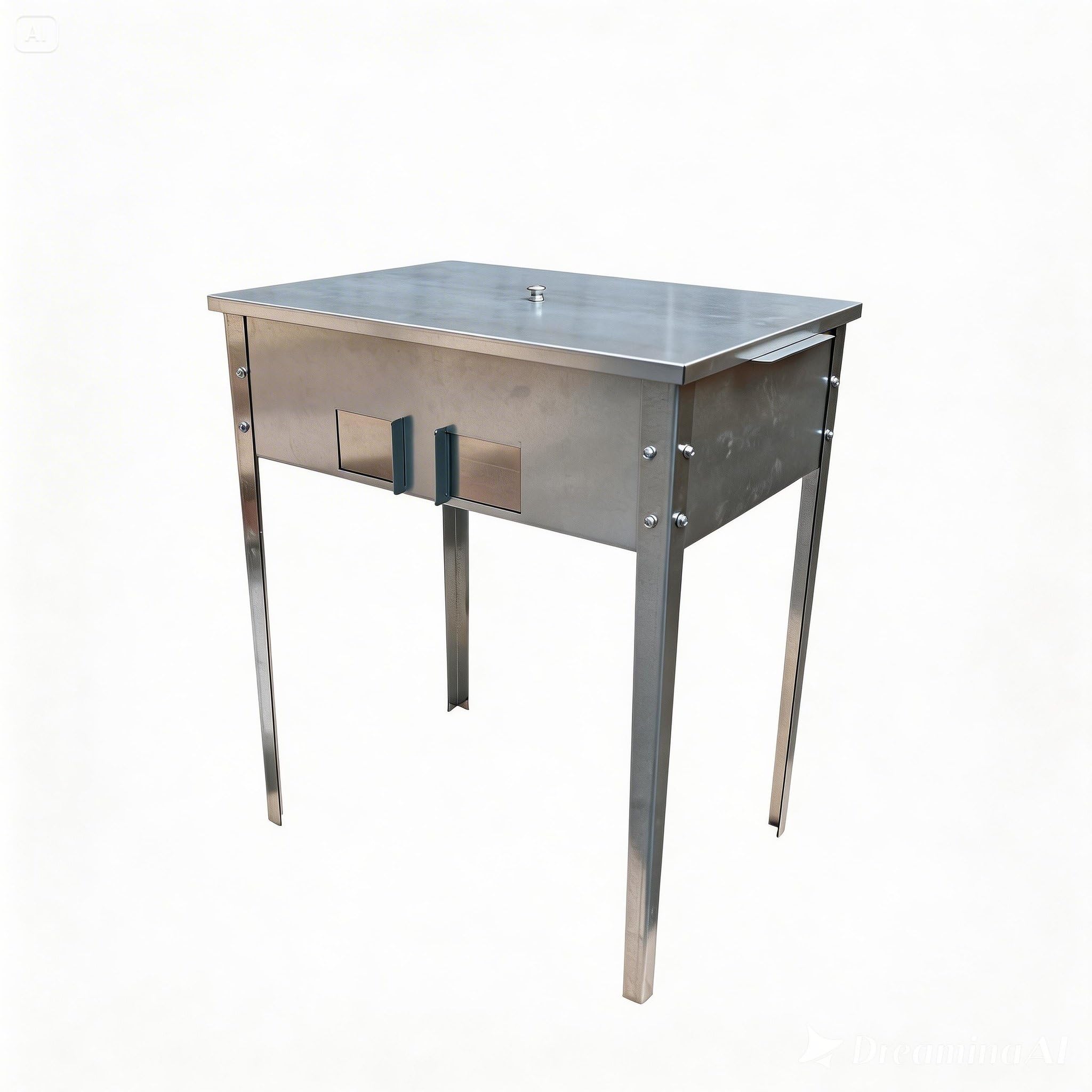 Boxob Barbecue a carbonella Messina con coperchio (35x50)