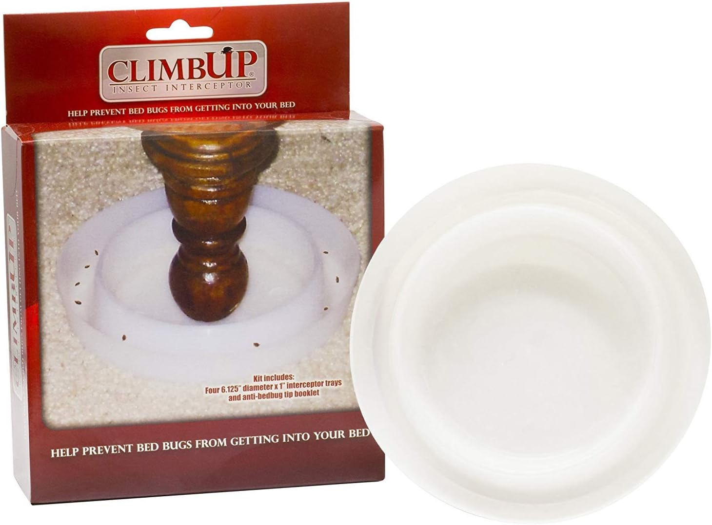 ClimbUp Insect Interceptor Bug Trap, 4ct Repel-Pesticides