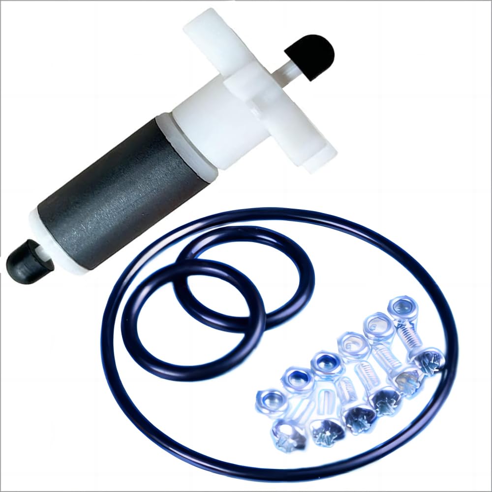 Rotor Pompe à Eau FIX E02 Pour Coleman, Lay-Z Spa, SaluSpa - Kit De Réparation Avec Axe Céramique - 4