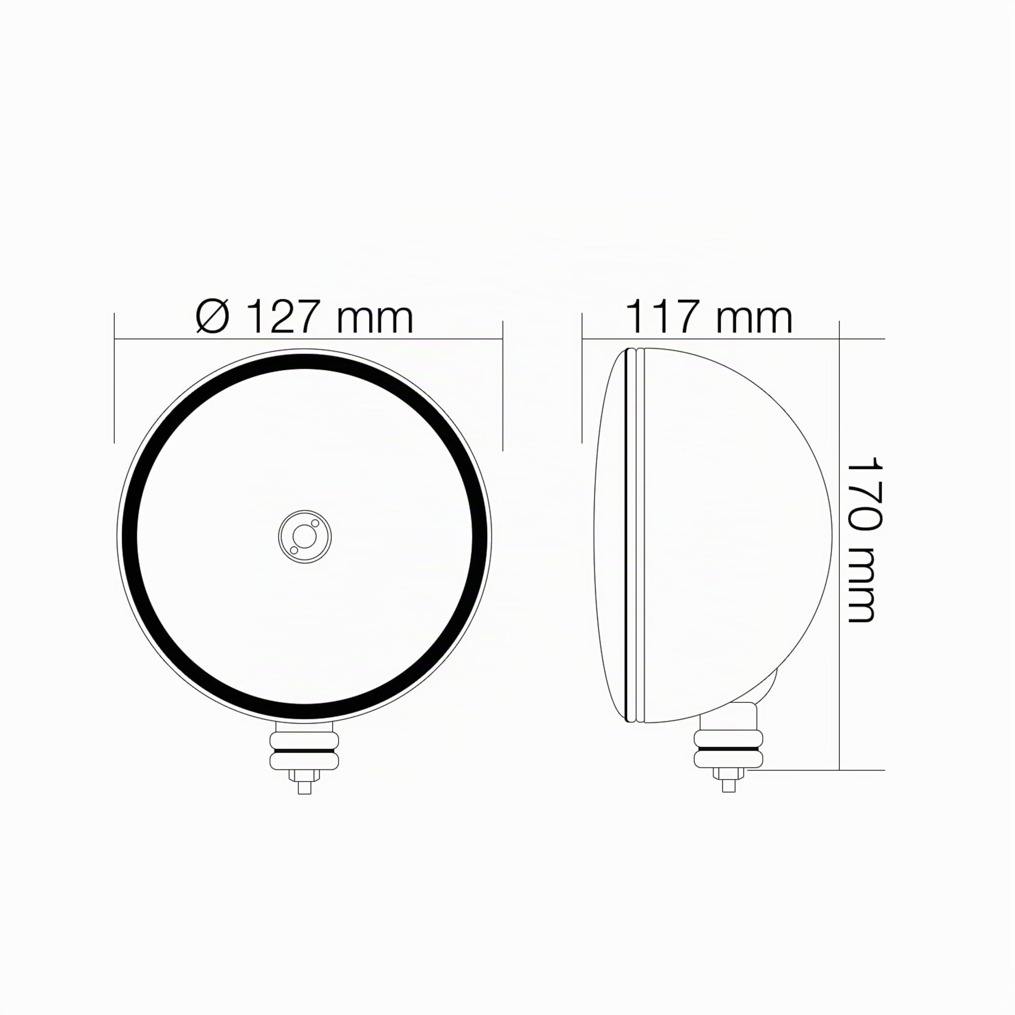 Simoni Racing Sr/Dl1 Phare de route H3 5"