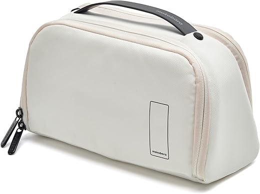 MOKOBARA Men and Women The Pac Kit | White Water Resistant Toiletry Bag | Travel Pouch Accessory | Grooming Kit and (Still Loading), 11 Centimeters, Standard, Black