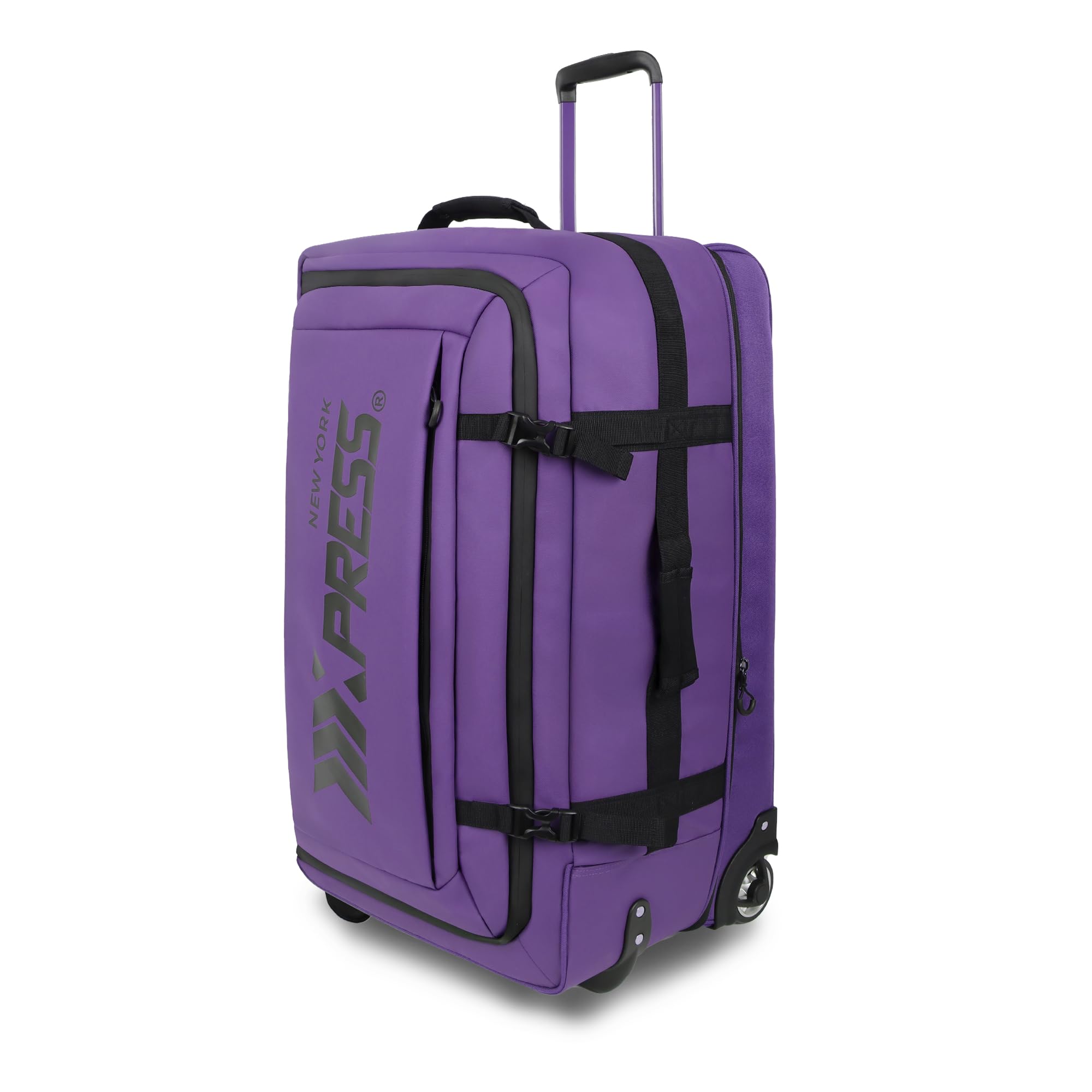 30'' Expandable Rolling Duffle Bag with Wheels,Expandable For Up to 15% More Space,Rolling Duffle Bag w/Handle,Carry on Luggage Travel Duffle Bags for