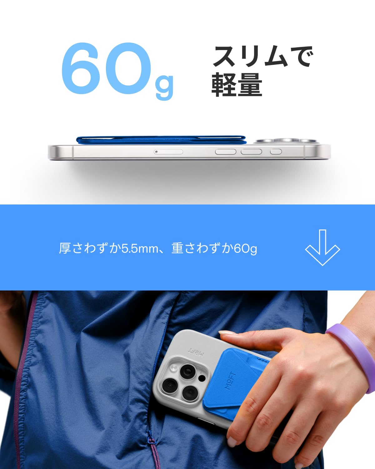 Amazon.co.jp: MOFT【公式直営店】磁力強化版 Snap-On スマホスタンド 