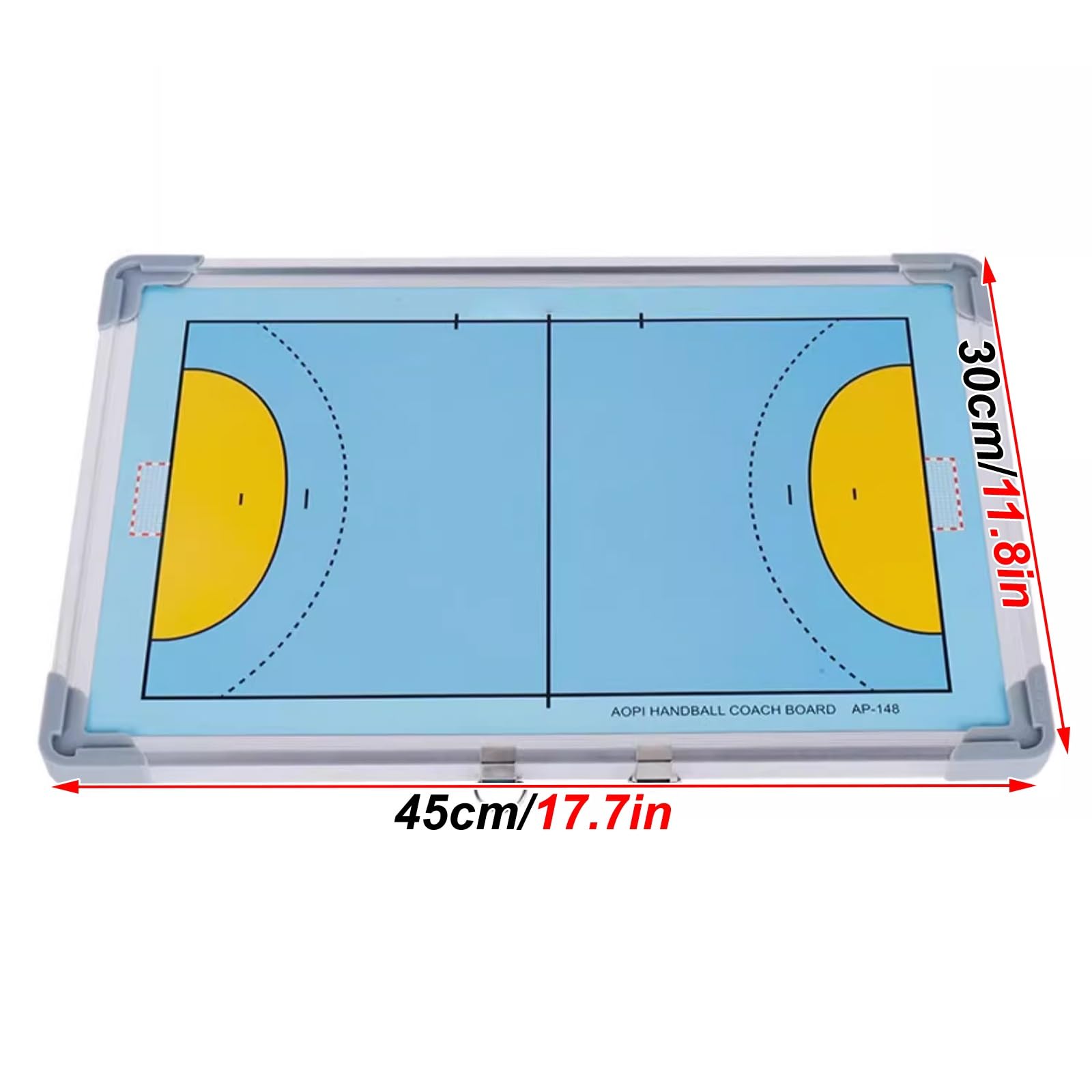 Pizarra Magnetica Balonmano, Pizarra Balonmano Entrenador con Marcadores y Borrador, para Colgar, Ideal para Entrenamiento y Enseñanza