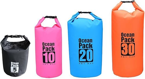 Miniatura 2 de Bolsa impermeable para deportes al aire libre, bolsa seca para natación, kayak, vela, canoa, 2 L, 30 L