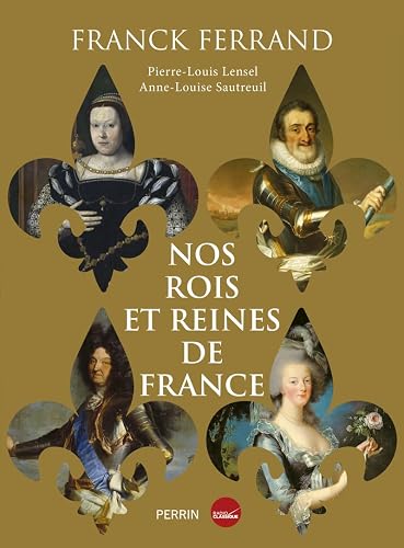Couverture de Nos rois et reines de France
