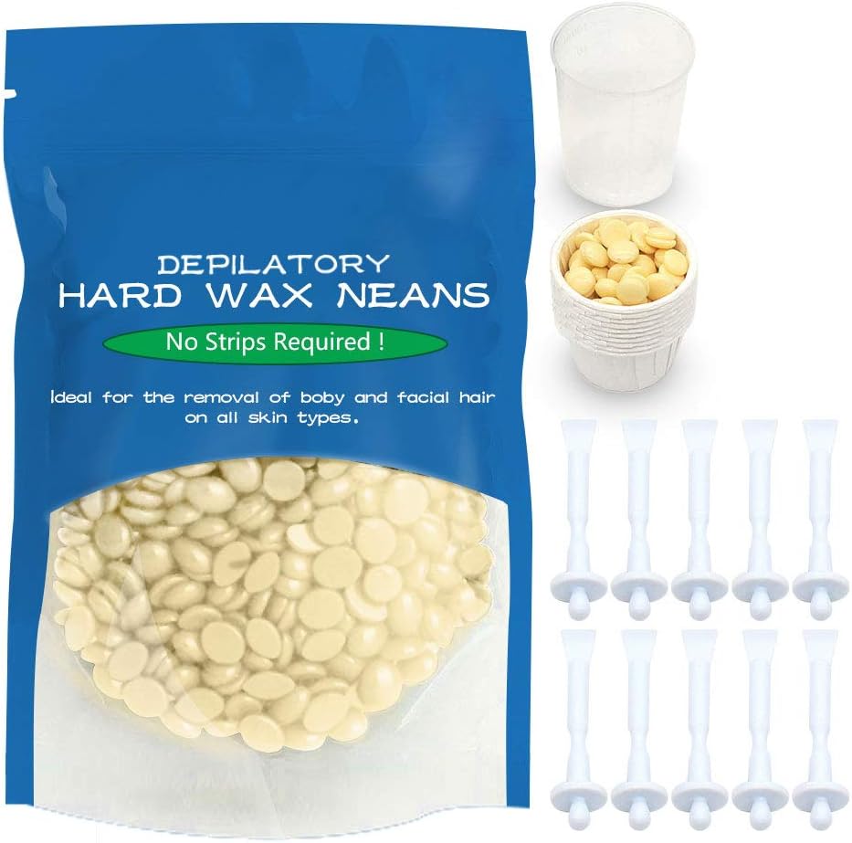 Nose Wax Kit for Men and Women - Nose Hair Removal Wax Kit (10 Times)