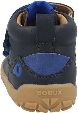 Bobux i-Walk Trek Navy BQ10471DBYLE Boots Leather Nubuck Adjustable for Natural Movement