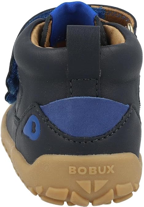 Bobux i-Walk Trek Navy BQ10471DBYLE Boots Leather Nubuck Adjustable for Natural Movement