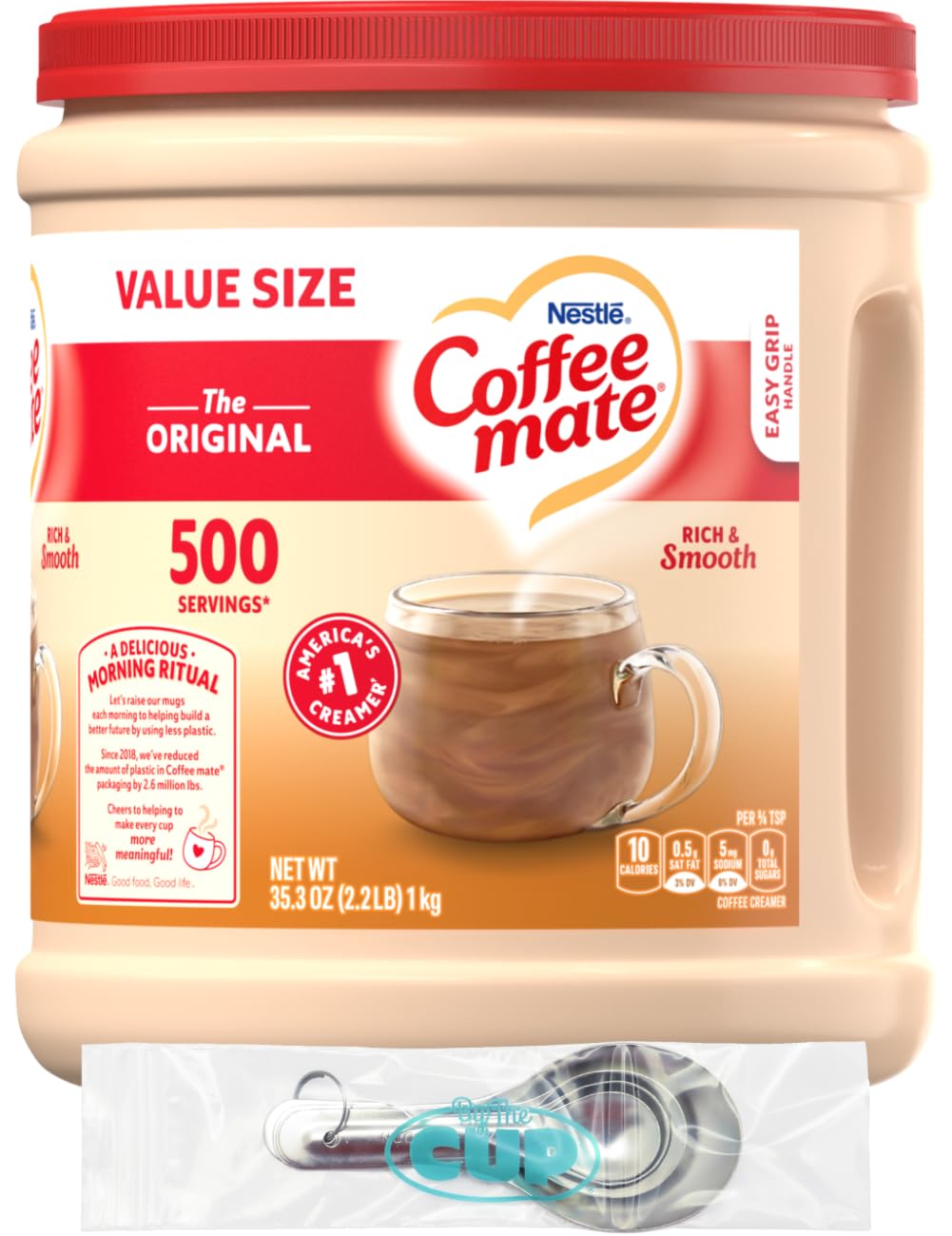 Coffee mate Original Powder Creamer, 35.3 oz Canister with