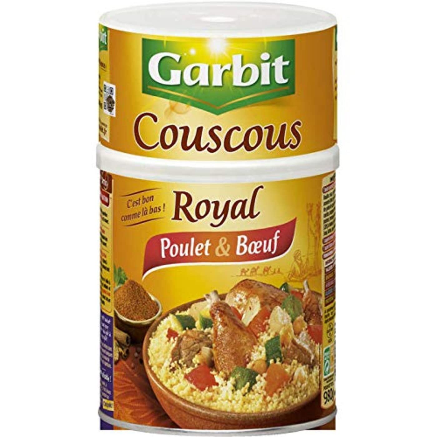 Garbit Couscous Royal pollo e manzo, 980 g