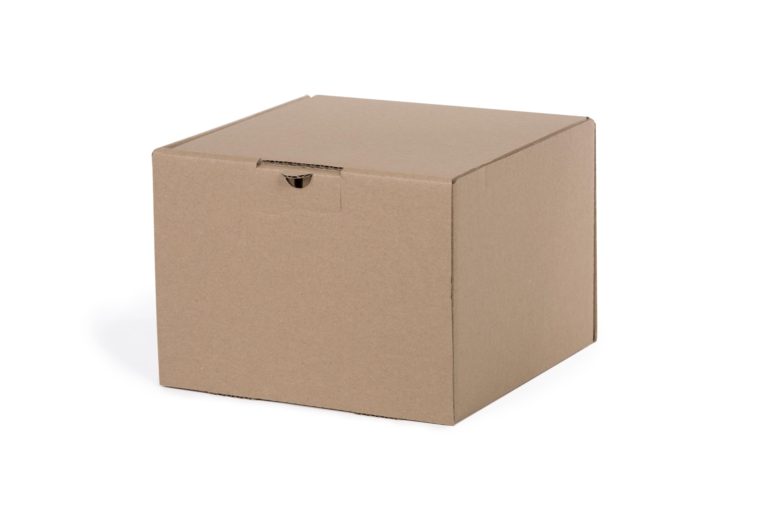 150 Stück Maxibriefkartons 200x200x150 mm Geschenkbox 1-Wellig Innenmaß Braun NEU