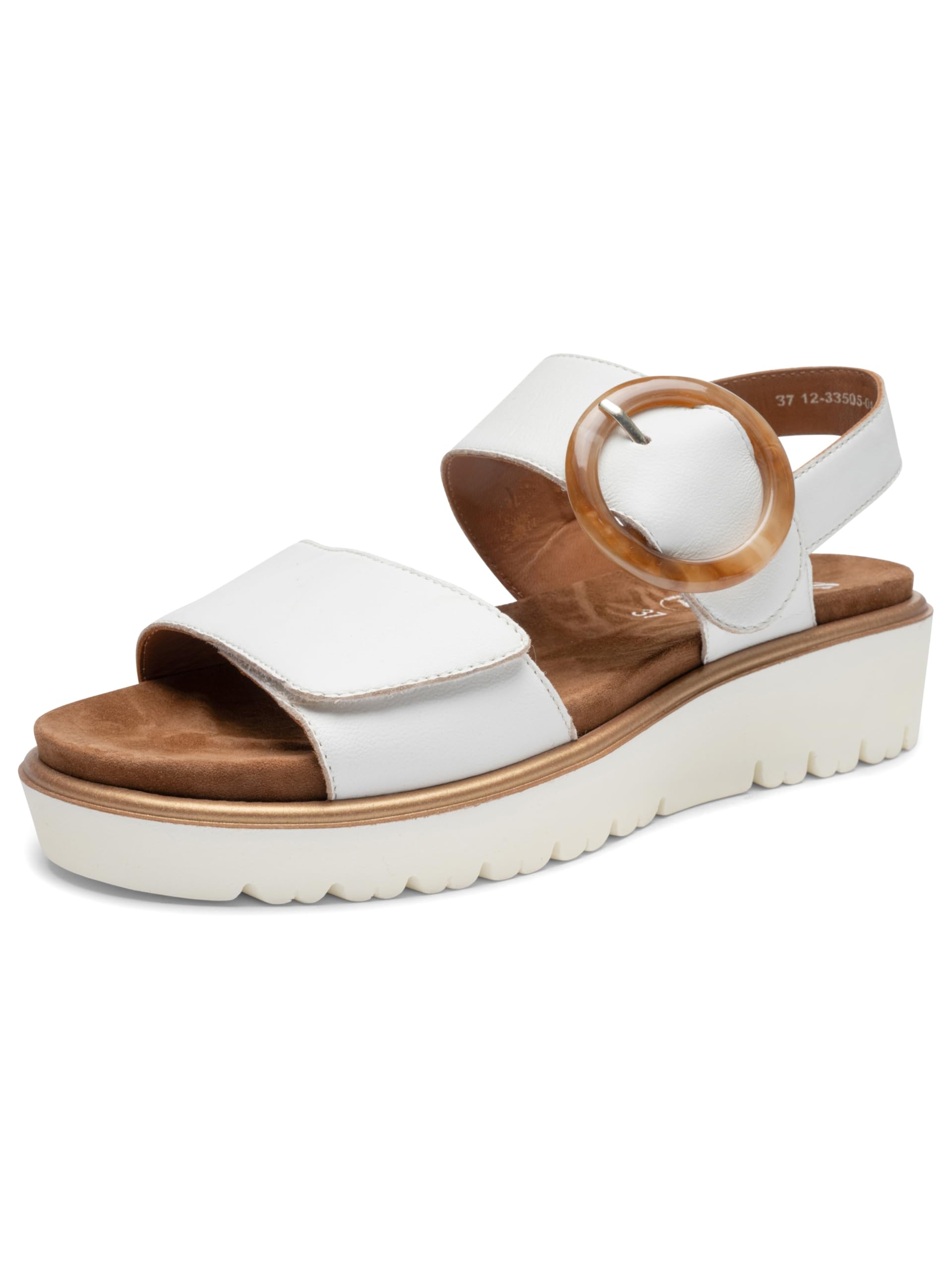 ARA Women's Bilbao Sandals, White, 6-6.5 UK