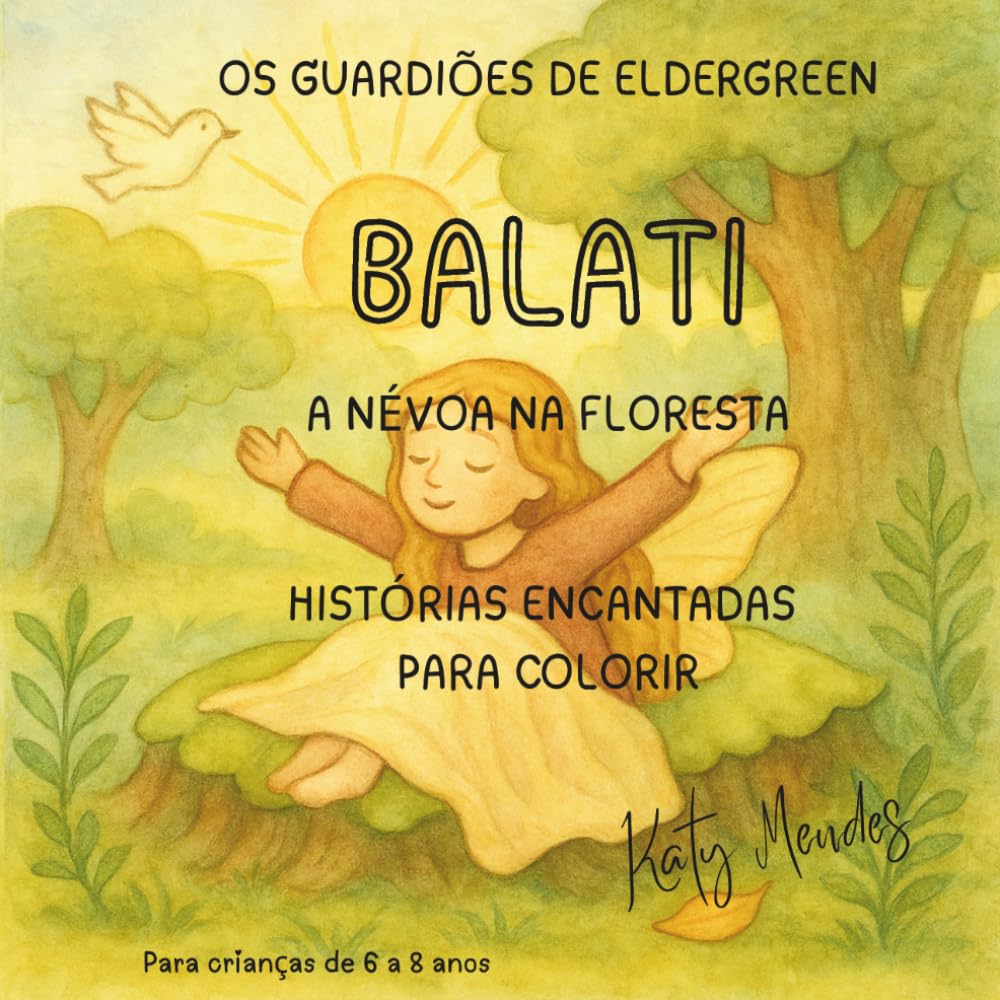 A Névoa na Floresta: Histórias Encantadas para Colorir