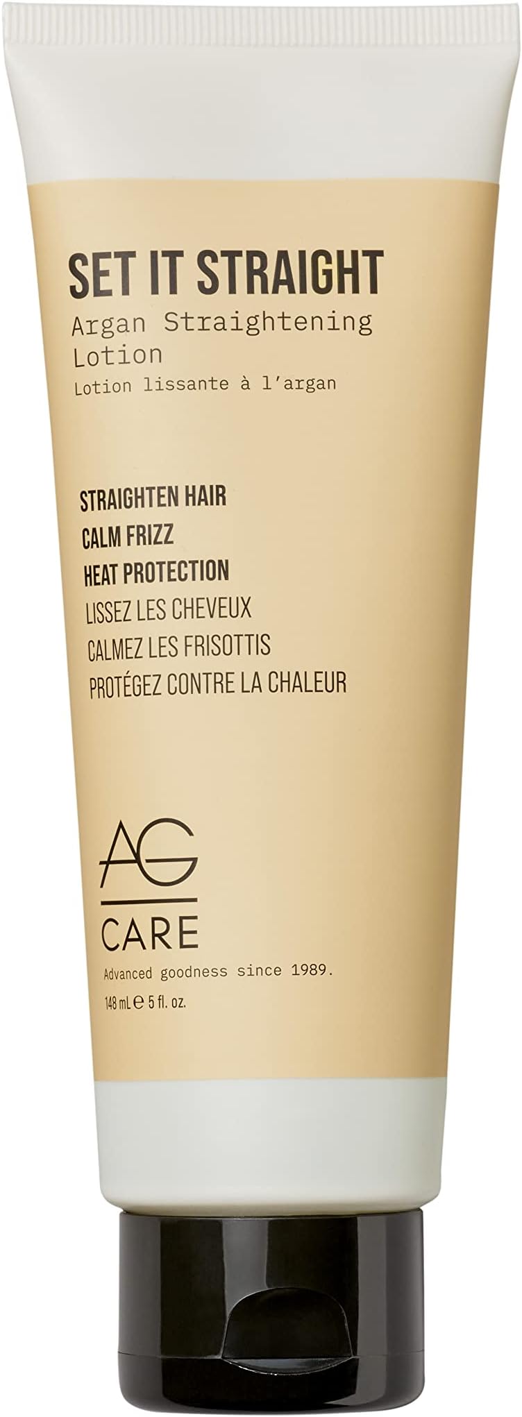 AG Care Set It Straight Argan Straightening Lotion, 5 Fl Oz