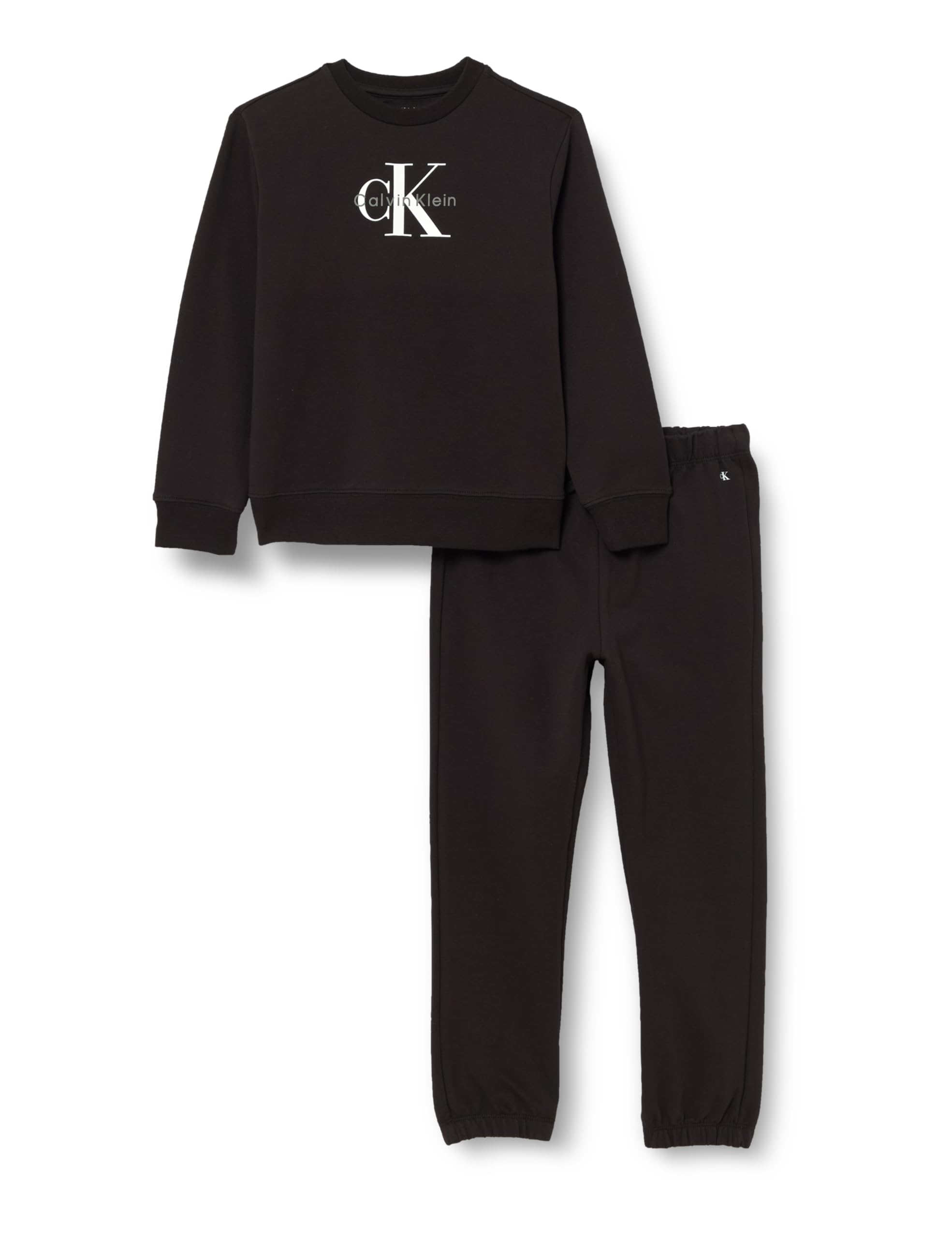 Calvin Klein Monogram Cn Sweatshirt Set In0in00353 Set Unisex - Adulto