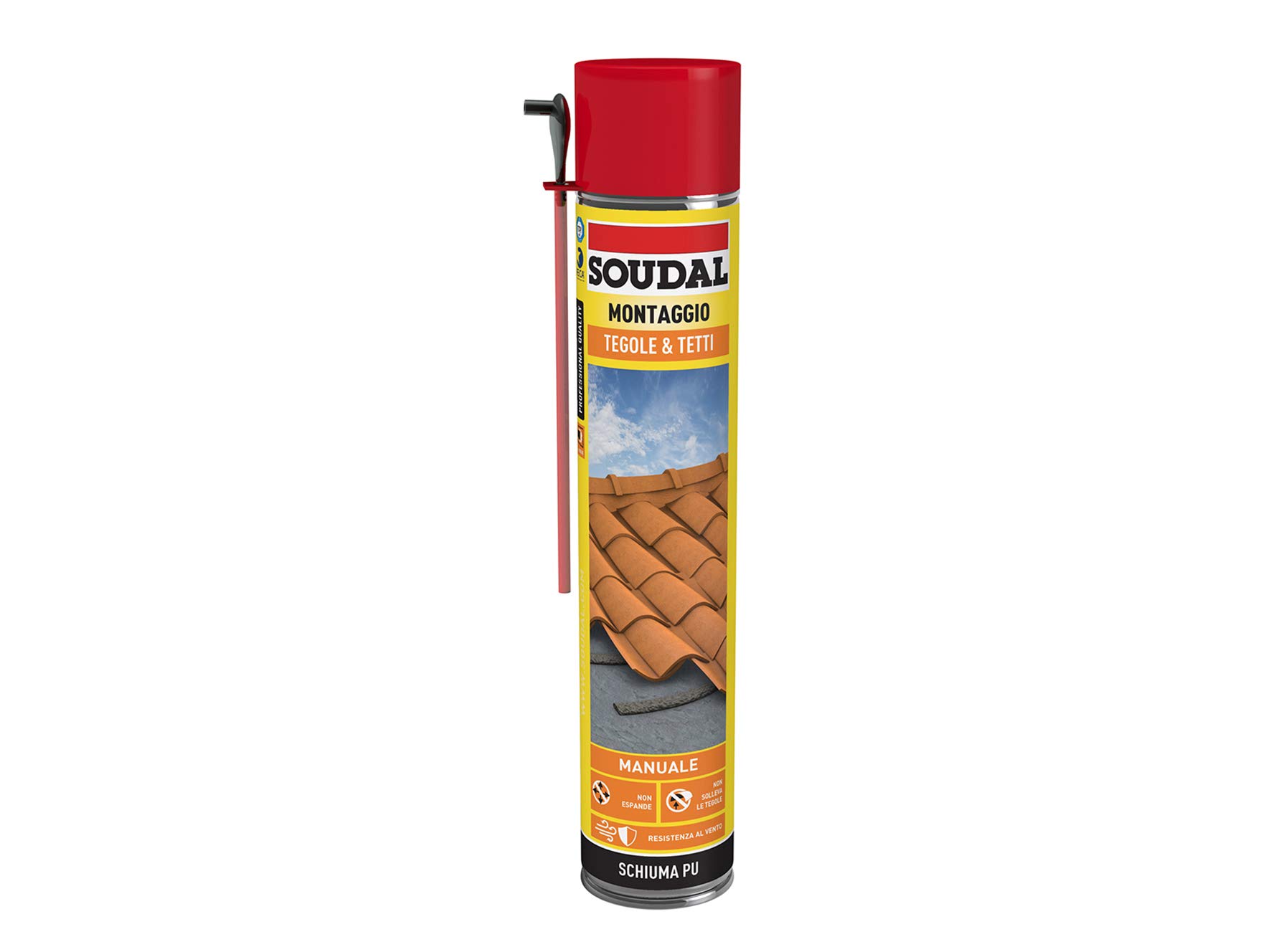 Soudal Espuma Teja/Tejado Manual ml.750 piezas – 12