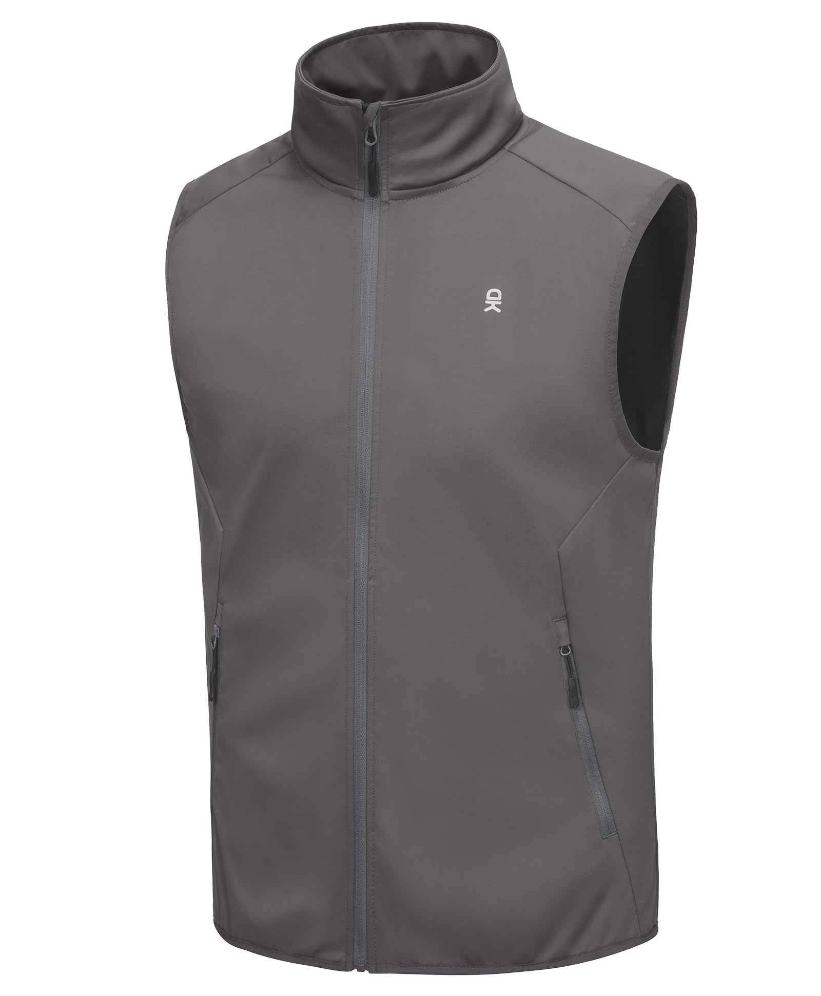 Little Donkey Andy Men's Softshell Vest Lightweight Windproof Waterproof