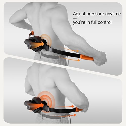 Miniatura 6 de Soporte para masaje  Mango ergonómico de extensión + brazos flexibles de núcleo de tensión para alivio profundo de tejido  Acceso a cuerpo completo