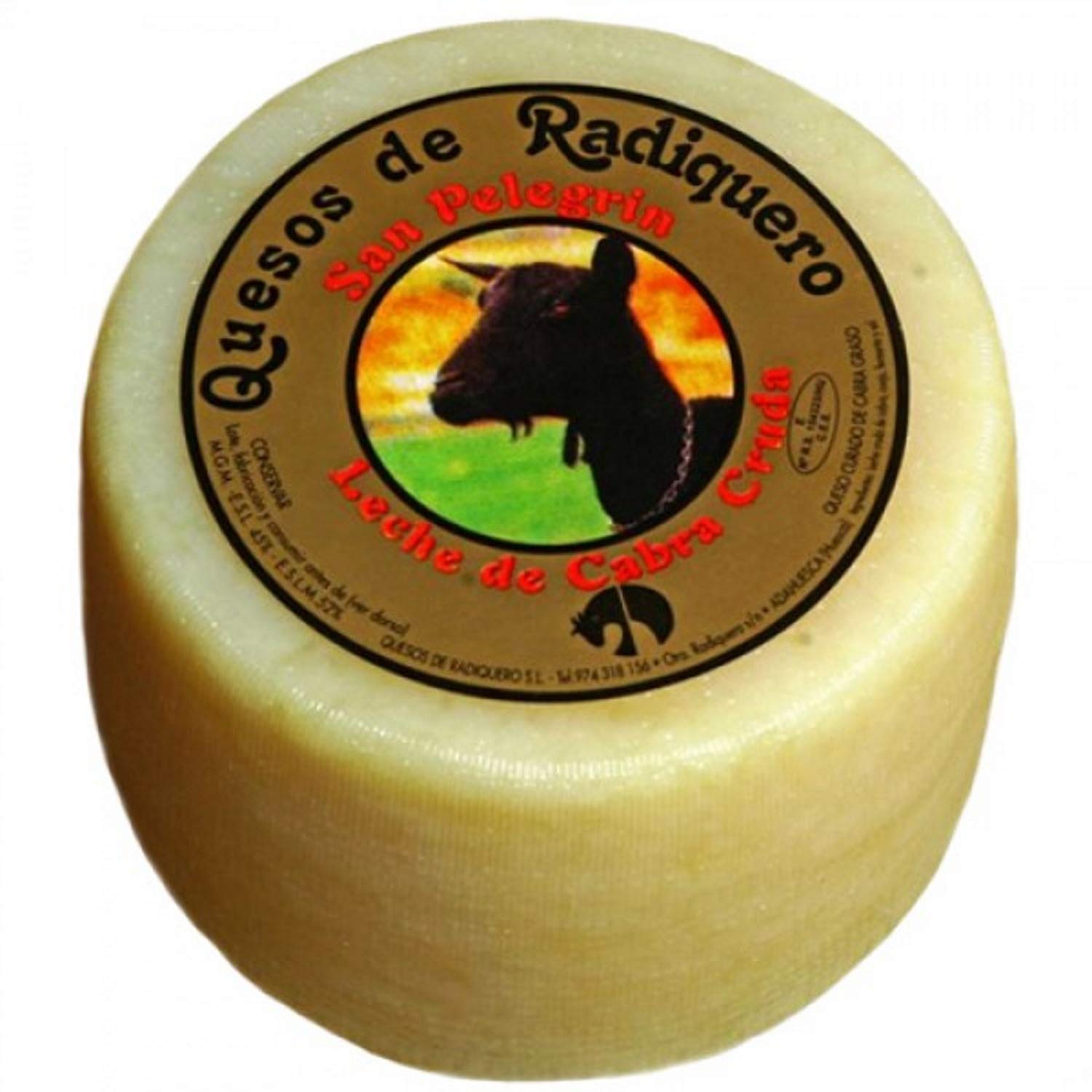 Formaggio caprino 'San Pelegrín' ca. 2,0 kg - Quesos de Radiquero