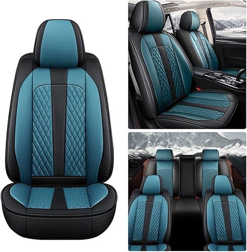 Miniatura 9 de rasiarpio Fundas de asiento de automóvil para Volvo XC90 2003-2019, juego de fundas de asiento delantero y trasero, de piel sintética, cojines de