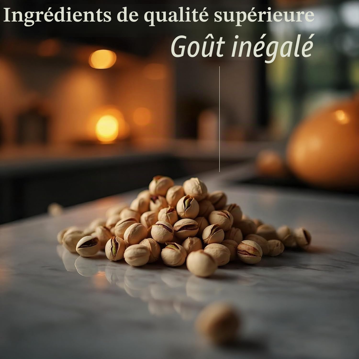 Garniture au Chocolat de Dubaï 1 Kg / 2.2 Lb de Crème de Pistaches avec Kadayif Croustillant | Dessert Gourmand du Moyen-Orient Meilleur Ingrédient pour le Chocolat de Dubaï | Trait Riche