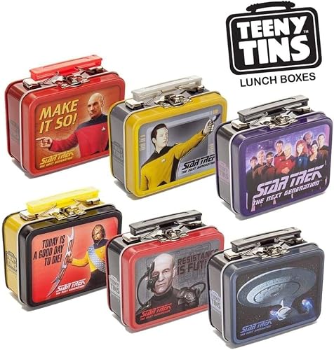 Star Trek The Next Generation Teeny Tin Lunch Box, 1 Random Design #TOP2