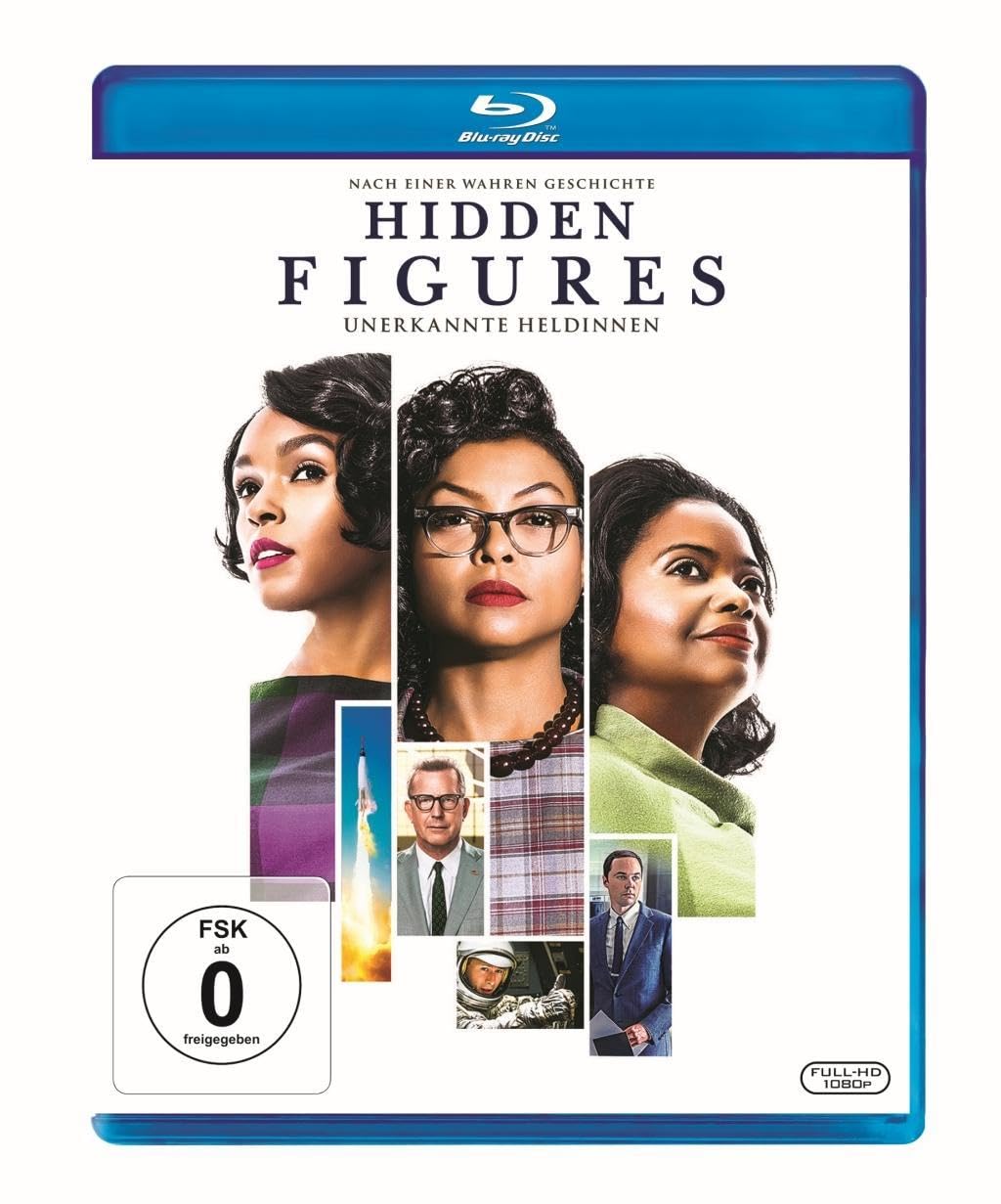 Hidden Figures - Unerkannte Heldinnen [Blu-ray] [2016] [Region A & B & C]