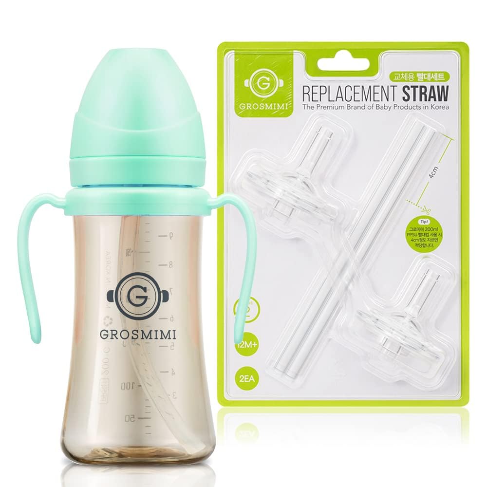 Amazon.com : GROSMIMI PPSU Spill Proof Magic Sippy Cup 10 oz