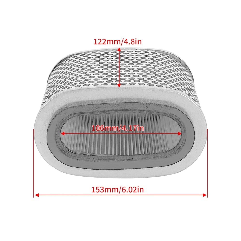 Der Motorradfilter ist for VT1100 VT1100C2 VT1100D2 Shadow ACE Tour VT1100C VT1100C2 VT1100C3 Shadow Sabre Aero