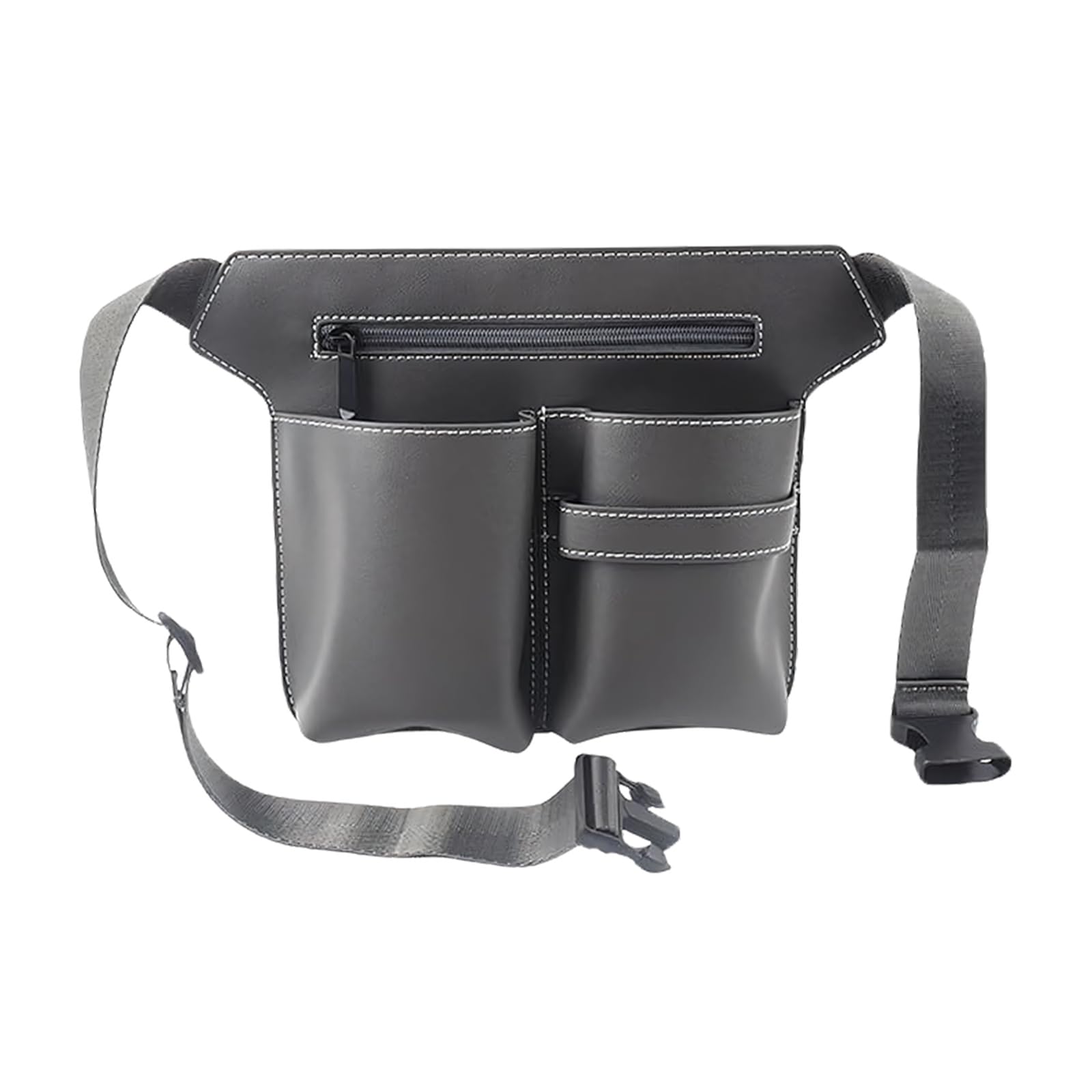 Shntig Salon Utility Bag for Hairdressers Stylists and Barbers PU Leather Storage Holder for Scissors Combs Makeup Artist Utility Bag