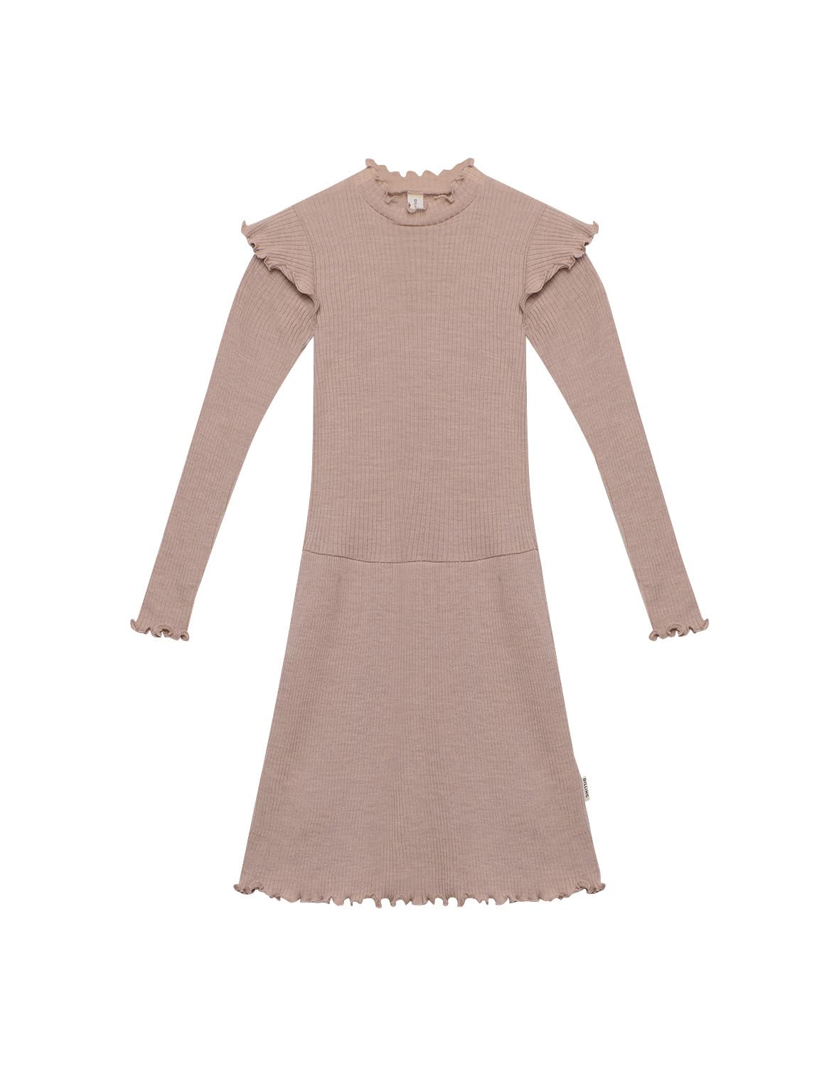 Dilling Kleid mit Rüschen aus Merinowolle für Kinder