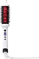 BondiBoost Infrared Thermal Brush: Heated Round Brush for Dry Hair - Instant Volume, Frizz-Free Shine, Less Damage & Breakage
