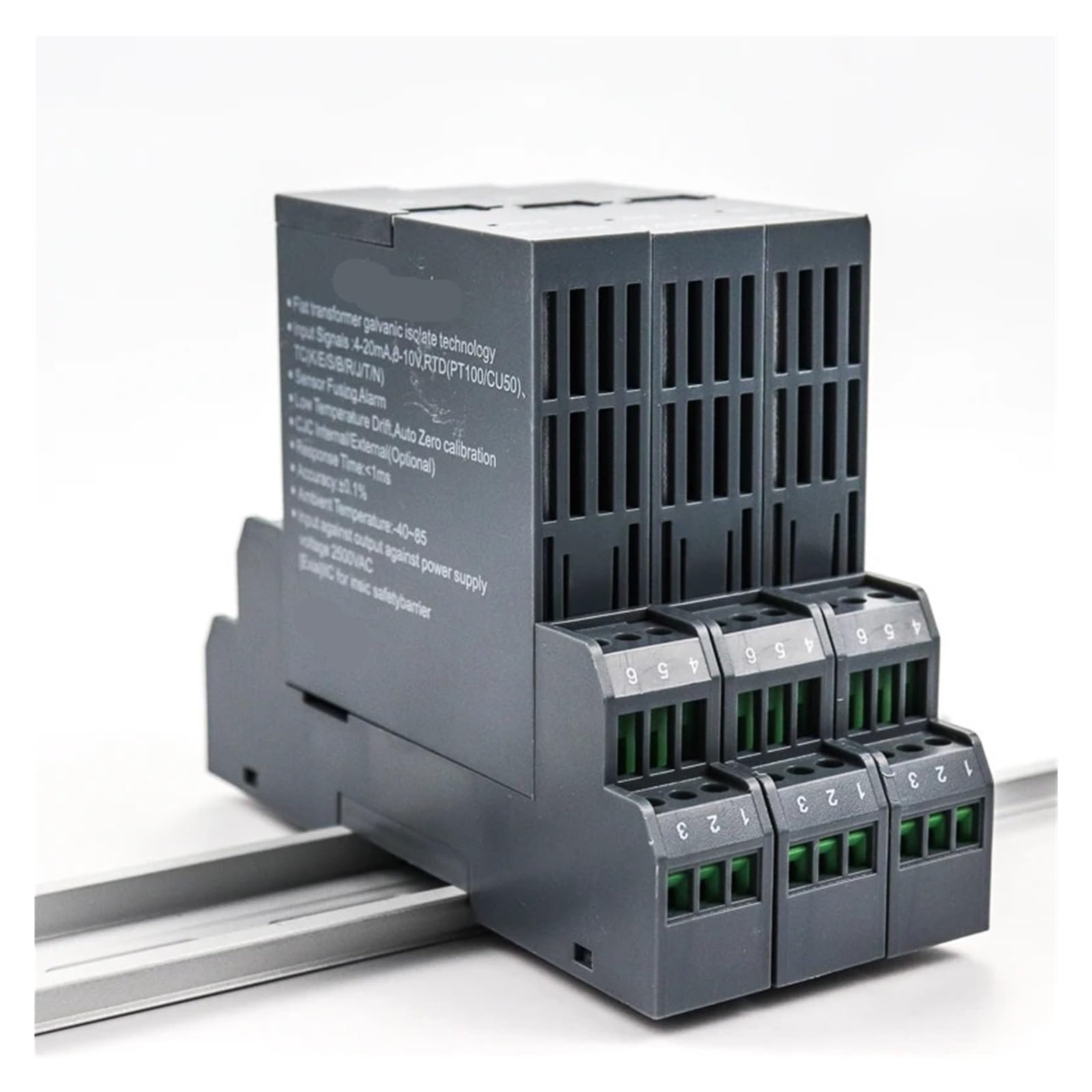 Isolateur de signal 4-20 mA anti interférence transmetteur 12-28 Vdc