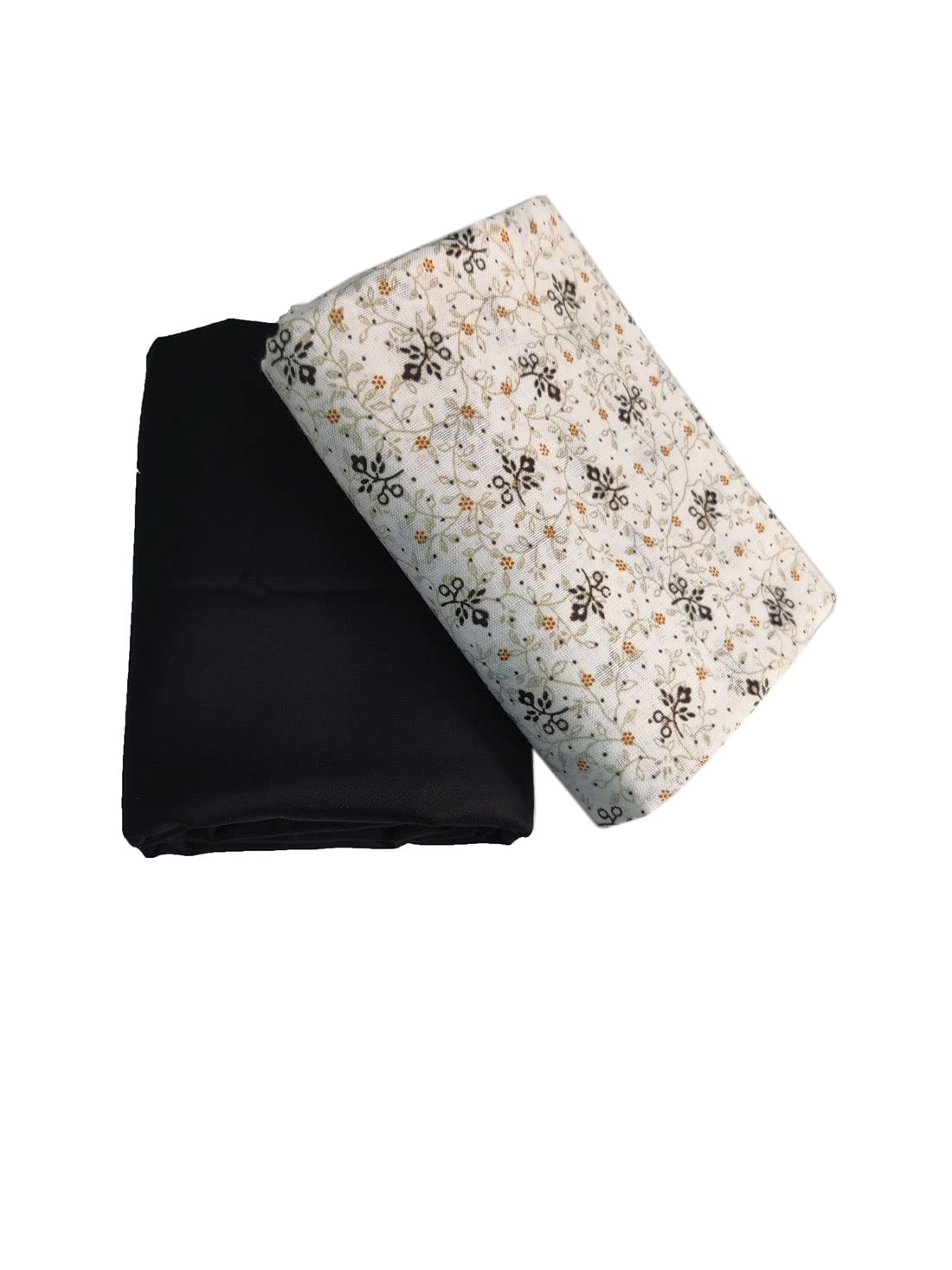 FetiyaMen's Poly Cotton Shirt And Trouser Unstitched Fabrics Set (Multicolours_Freesize) 361