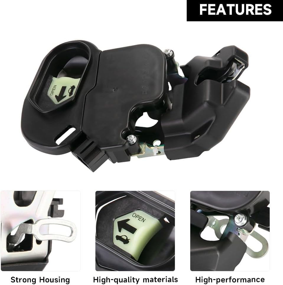 Rear Liftgate Door Lock Actuator Tailgate Latch Assembly - Compatible for Honda Civic EX 2006-2011 - Replace Part 74851SNAA22