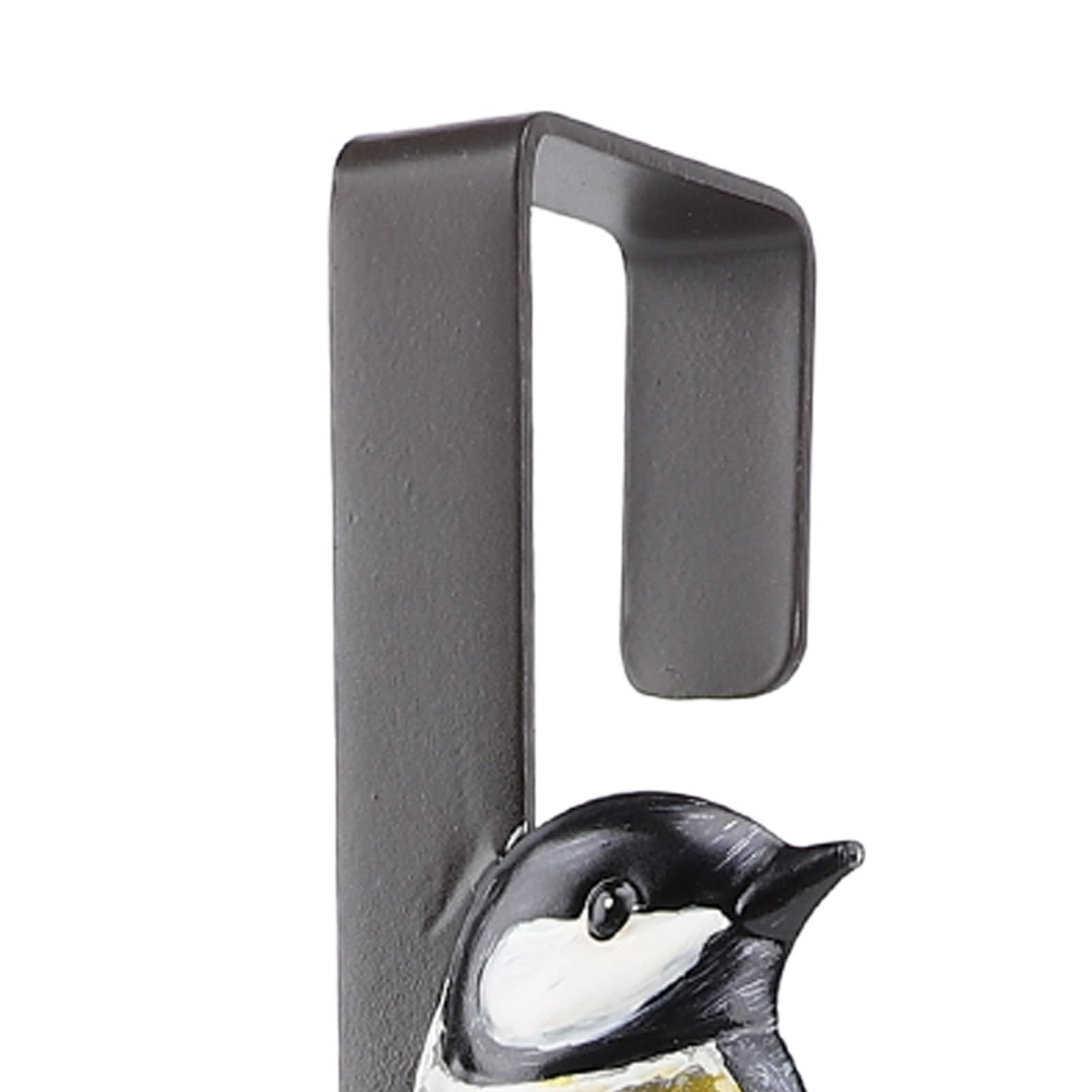 JAOCDOEN Front Door Wreath Hanger Front Door Hanger Hook for Wreath Metal Wrought Iron Bird Shape Vintage Farmhouse Supplies