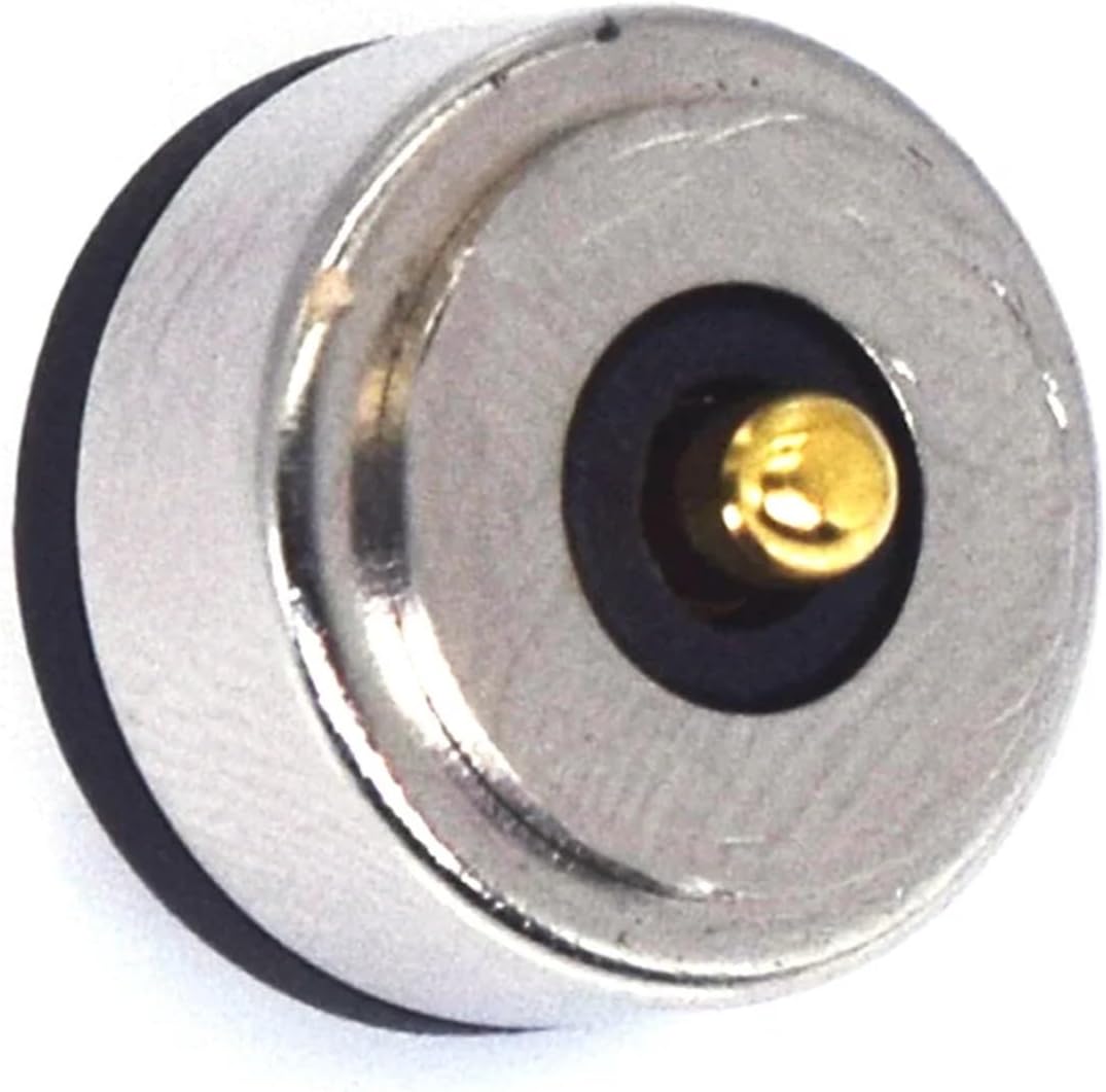 10mm Round 10A Magnet Suction Spring pogo pin Connector, Male Female Probe DC Power Charging Magnetic Connector