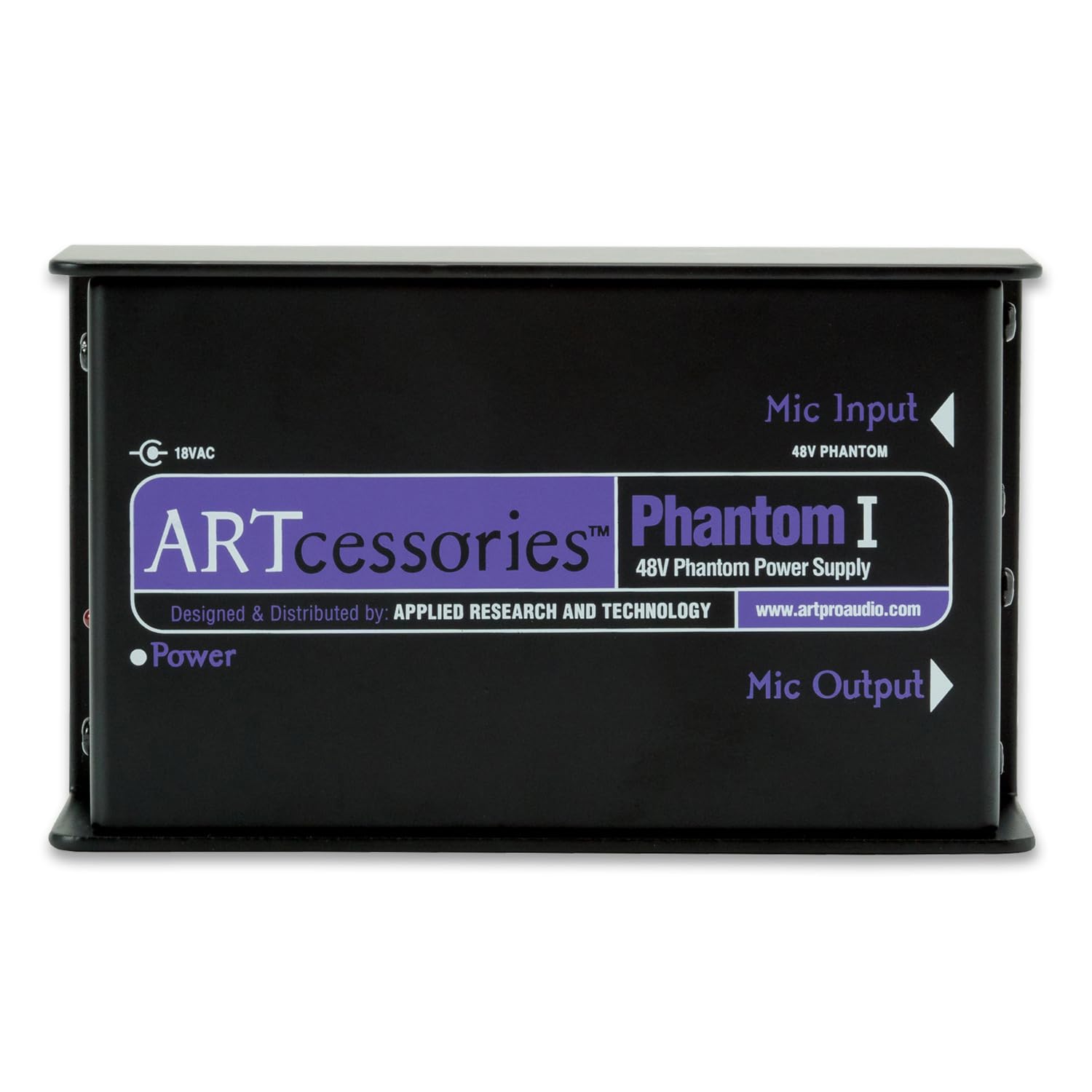 ART Phantomspeisung Phantom I 1-Kanal 48V + keepdrum XLR-Mikrofon-Kabel