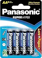 Panasonic UM-3SHSL8P6, Pilha Comum Linha Super Hyper Proteção Antivazamento, pacote de 8