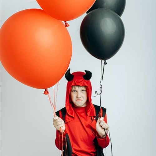 Miniatura 7 de 9 globos naranjas grandes de 36 pulgadas, globos de látex grandes de color naranja, globos grandes para decoraciones de cumpleaños, bodas y fiestas